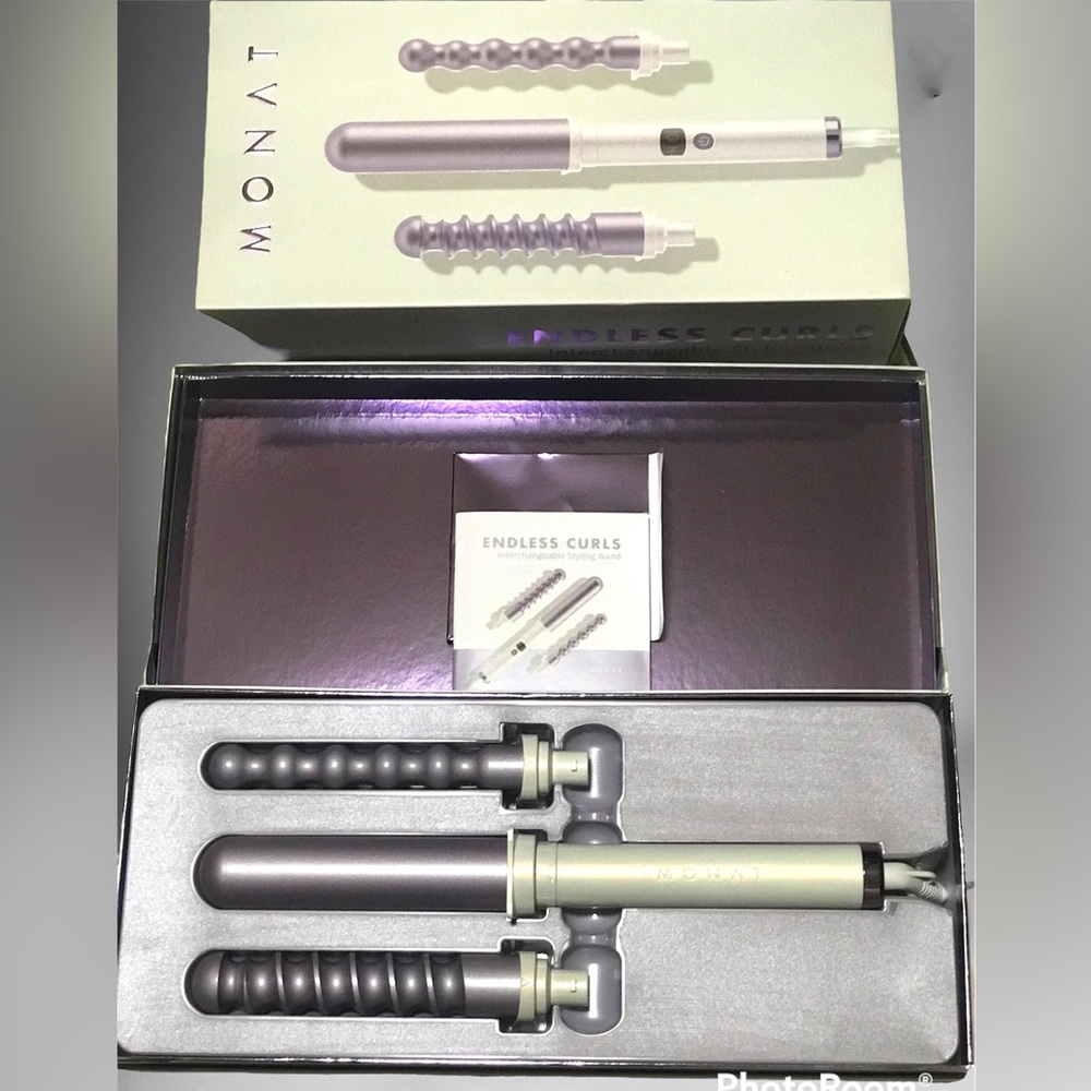 Monat interchangeably curling wand